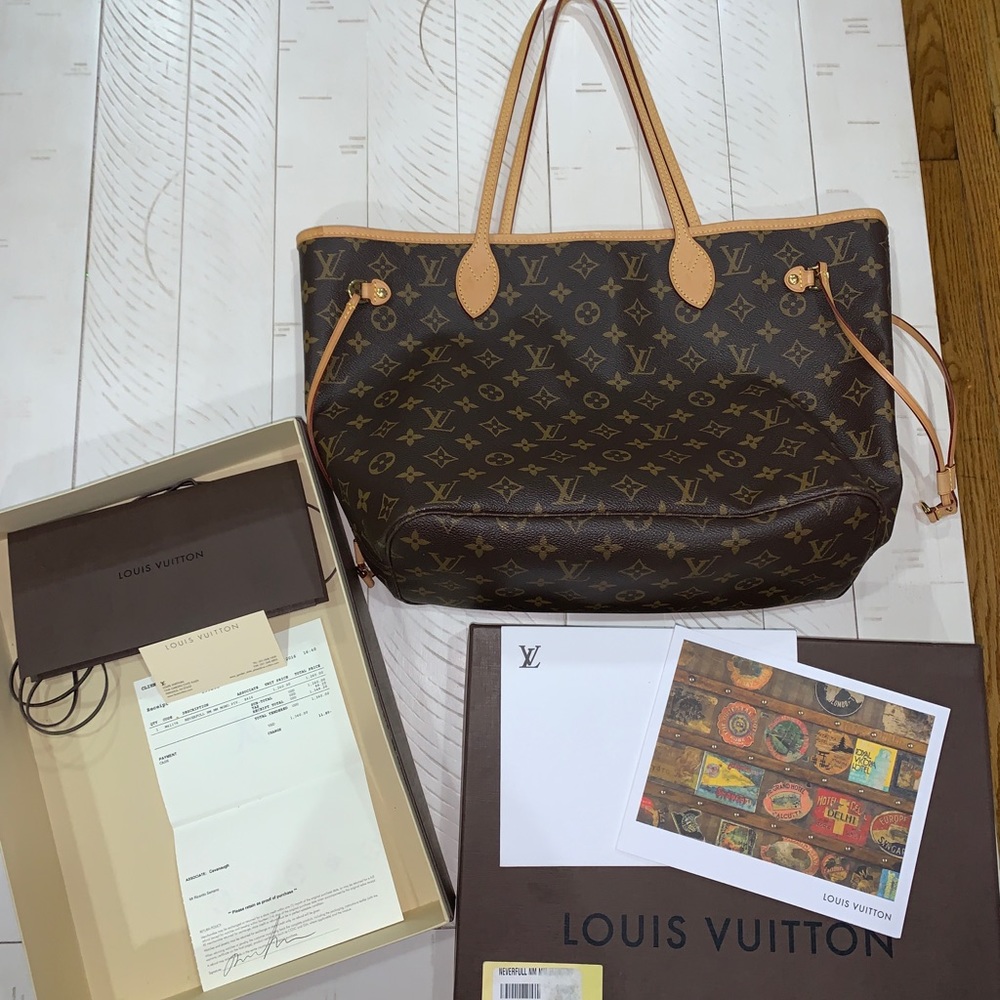 Louis Vuitton never full bag